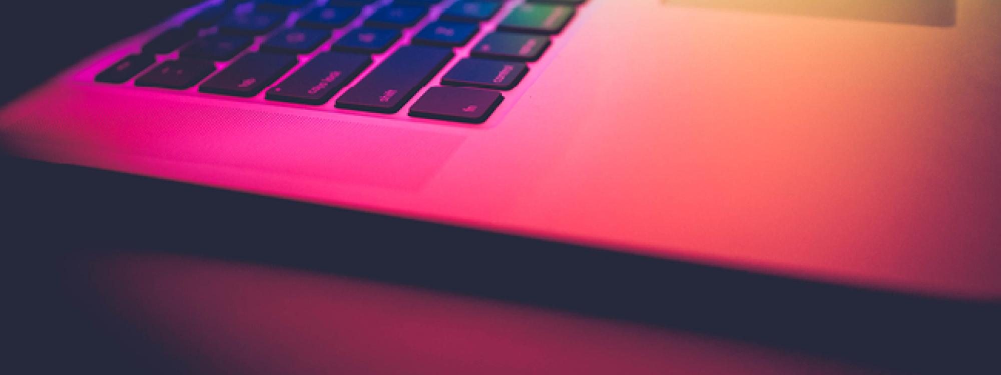 A laptop